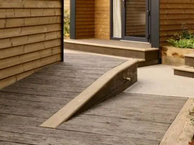 Accessible pod ramp