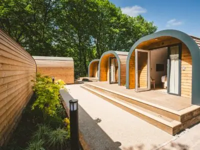 Woodland pod village