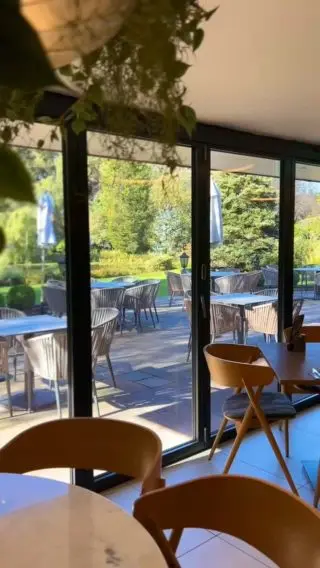 Watching the seasons change from the warmth of the restaurant 🍂🌤⁠
⁠
📍Only 20 minutes from Stoke-on-Trent 🤩