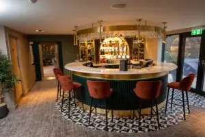 Oak House balcony bar Baby shower